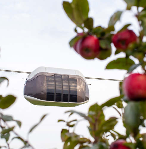 Rail electric cars in the EcoTechnoPark – in summer and winter (Maryina Gorka, Belarus, 2021) Rail electric cars in the EcoTechnoPark – in summer and winter (Maryina Gorka, Belarus, 2021)