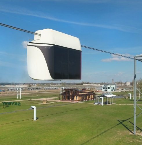 uCar and uBus in the EcoTechnoPark (Maryina Gorka, Belarus, 2020) uCar and uBus in the EcoTechnoPark (Maryina Gorka, Belarus, 2020)