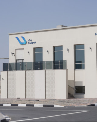 Passenger station in Sharjah (UAE, 2022) Passenger station in Sharjah (UAE, 2022)