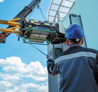 Mounting uBus on the track structure of a passenger station (Maryina Gorka, Belarus, 2019) Mounting uBus on the track structure of a passenger station (Maryina Gorka, Belarus, 2019)
