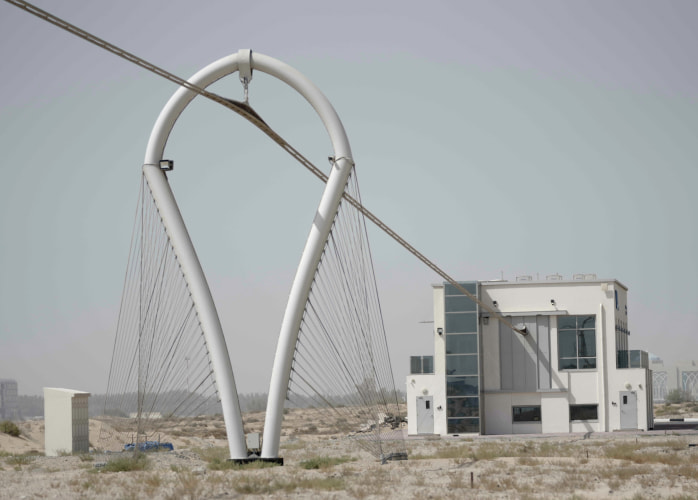 Passenger and service stations in tropical design (Sharjah, UAE, 2021) Passenger and service stations in tropical design (Sharjah, UAE, 2021)