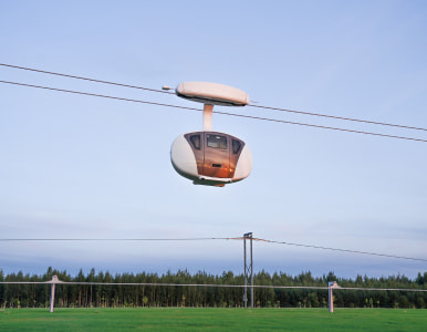 EcoTechnoPark, Maryina Gorka, 2019, uWind on the superlight string rail overpass EcoTechnoPark, Maryina Gorka, 2019, uWind on the superlight string rail overpass