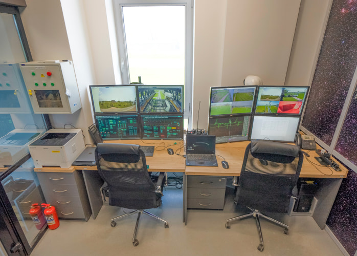 EcoTechnoPark, Maryina Gorka, 2019. Inside the control room EcoTechnoPark, Maryina Gorka, 2019. Inside the control room