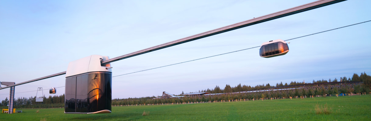 uBus and uCars on semi-rigid and flexible track structures (Maryina Gorka, Belarus, 2021) uBus and uCars on semi-rigid and flexible track structures (Maryina Gorka, Belarus, 2021)