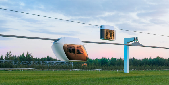 2-seat uBike and 14-seat uBus in the EcoTechnoPark (Maryina Gorka, Belarus, 2019) 2-seat uBike and 14-seat uBus in the EcoTechnoPark (Maryina Gorka, Belarus, 2019)
