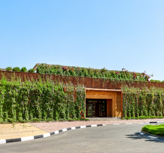 uSky Test & Certification Centre, Sharjah (UAE), 2022. EcoHouse – an oasis in the middle of the desert uSky Test & Certification Centre, Sharjah (UAE), 2022. EcoHouse – an oasis in the middle of the desert